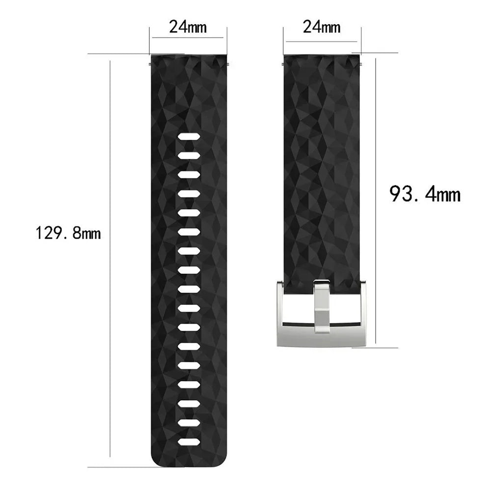 Suunto 9 Spartan outdoor HR bracelet, compatible with motorcycle electronic accessories, silicone material, durable and versatile