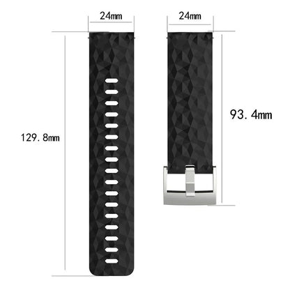 Suunto 9 Spartan outdoor HR bracelet, compatible with motorcycle electronic accessories, silicone material, durable and versatile