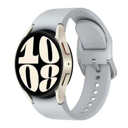 Bracelet en Silicone pour Samsung Galaxy watch 6 4 Classic, 47mm 43mm 46mm, bracelet de remplacement original incurvé pour montre 7 6 5 4 40mm 44mm