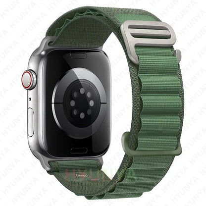 Cinturino per Apple Watch, bracciale alpino per cinturino Apple Watch Ultra 2 3, cinturino 45mm 49mm 42mm 46mm 44mm 41mm 40mm, cinturino Iwatch serie 11 9 8 7 SE 10