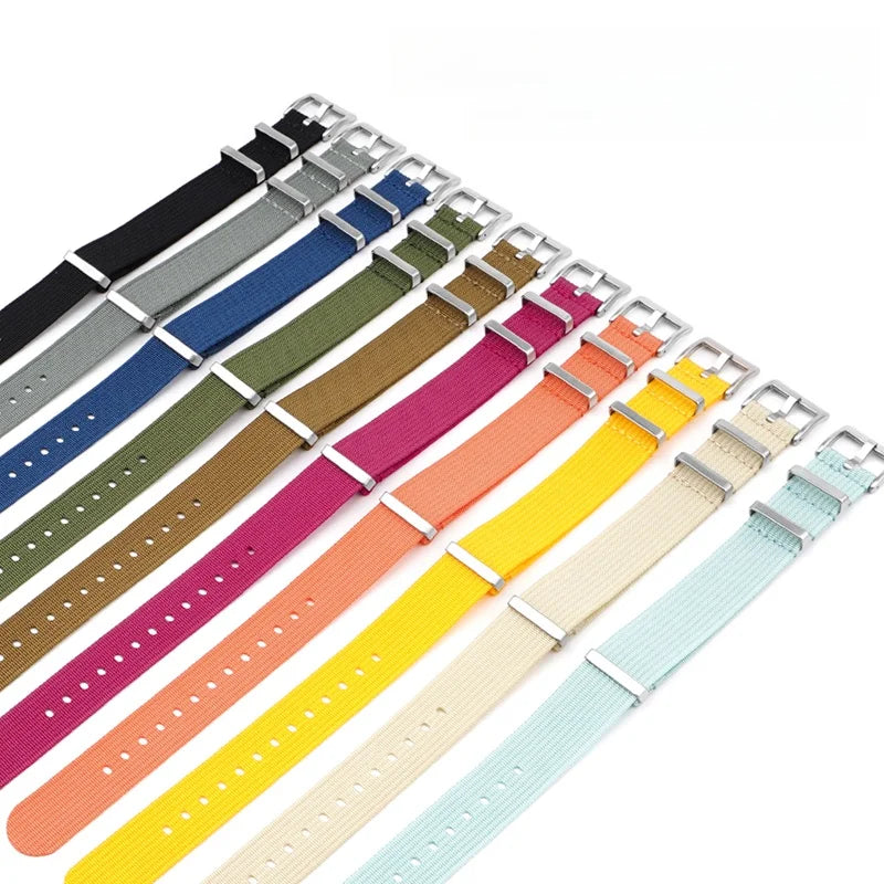 Bracelet de montre en Nylon otan de qualité supérieure pour OMEGA 18mm 20mm 22mm 24mm, pour SEIKO, Bracelet de montre militaire décontracté, Bracelet de Sport de l'armée