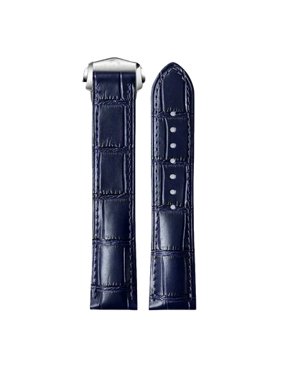 Cinturino per orologio in pelle da uomo compatibile con Omega 18/19/20/21 mm, cinturino di ricambio stile vintage racing per cronografo Moonwatch