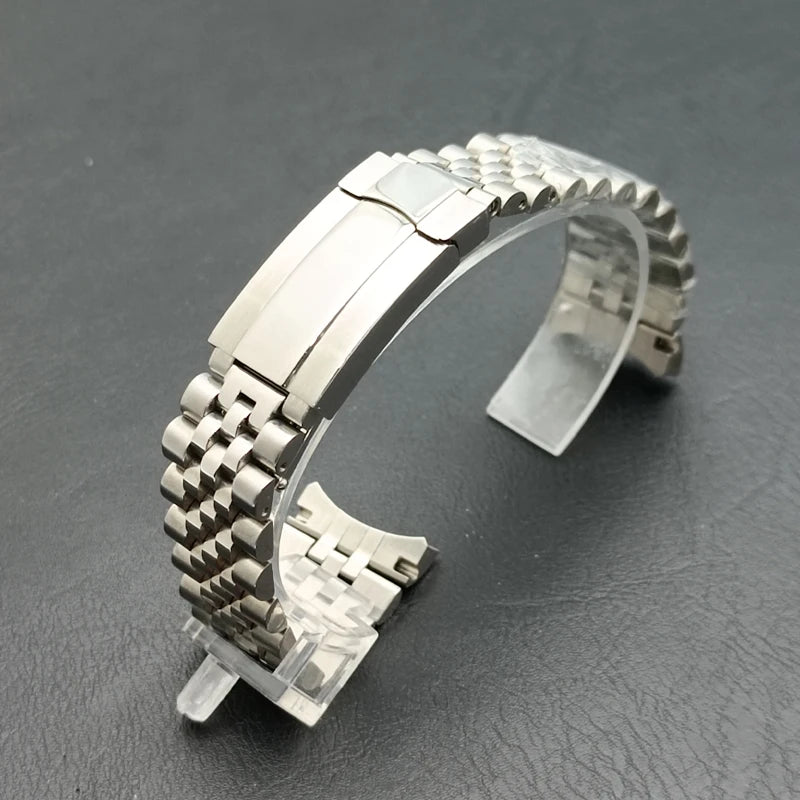 Bracelet de montre en acier de 20mm de largeur, accessoire de plongée pour hommes, outil adapté aux boîtiers Gstuff