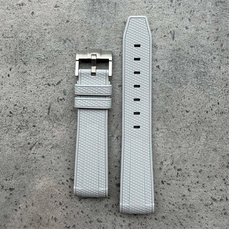 20mm Silicone Rubber Watch Strap – Men's and Women's