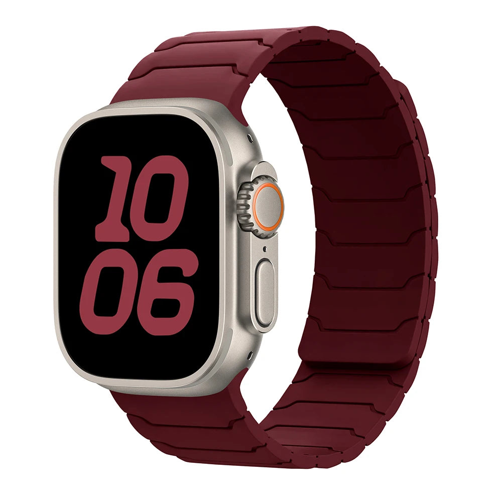 Bracelet magnétique pour Bracelet de montre Apple 46mm 44mm 45mm 40mm 42mm 41mm, Bracelet Correa IWatch série 11 10 SE 9 8 7 6 Ultra 3 2 49mm