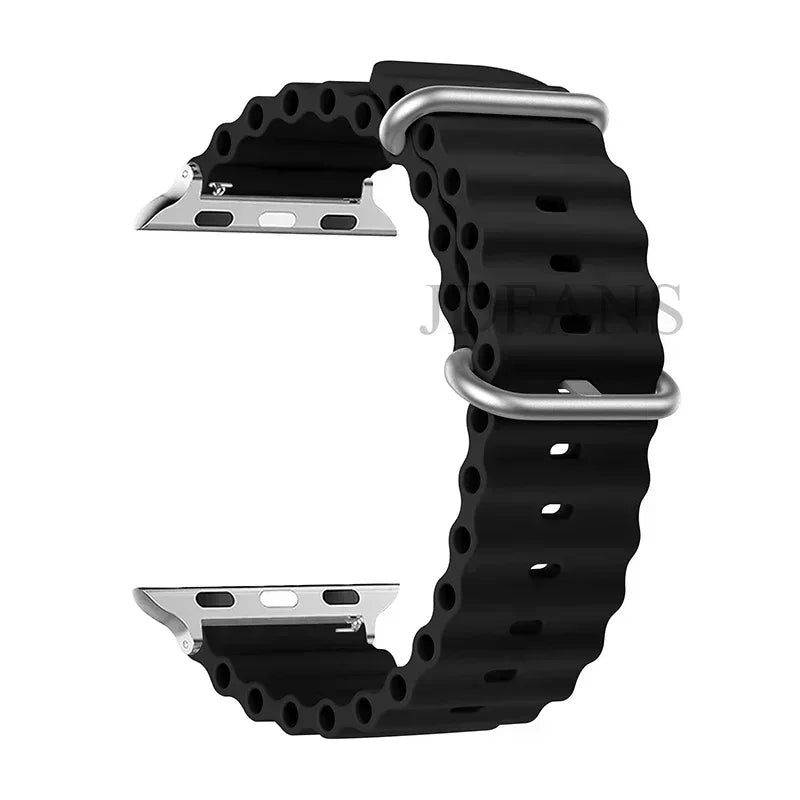 Straps for Apple watch band 44mm 40mm 45mm 49mm 41mm 42mm 38mm 46mm ocean bracelet correa iWatch series 7 6 3 se 8 Ultra 2 9 10