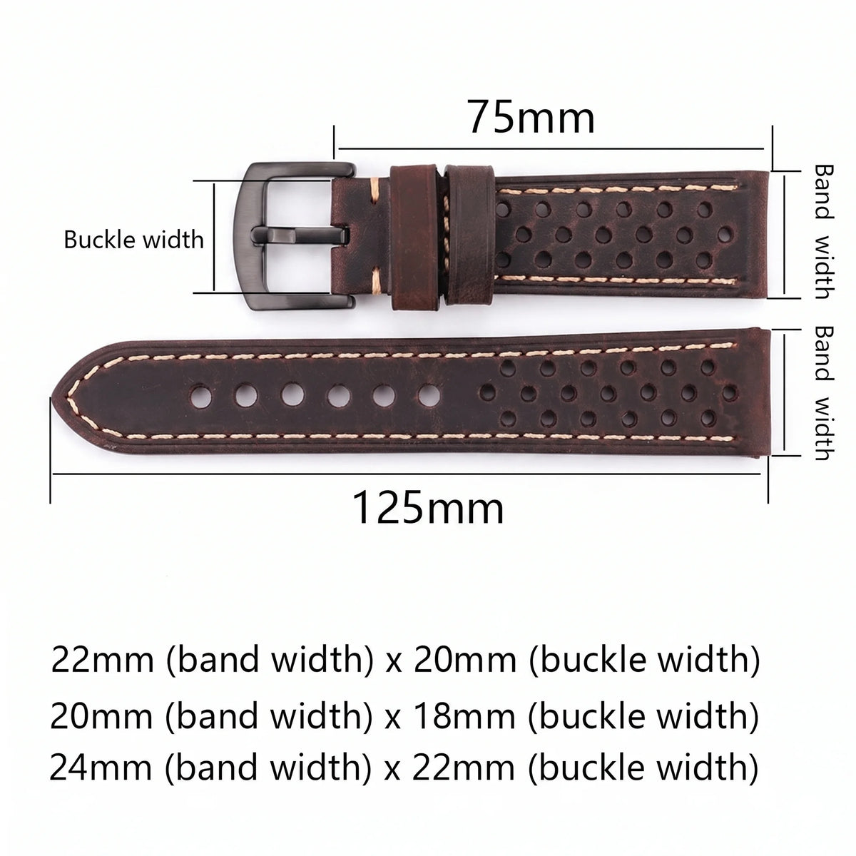 Correas de reloj de cuero auténtico, vintage, 20 mm 22 mm, para Samsung Galaxy Watch 46 mm