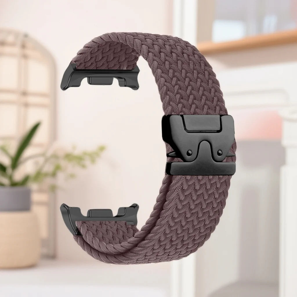 Braided Nylon Strap for Samsung Galaxy Watch Ultra 2025, Paracord Buckle, Galaxy Watch 8/ Galaxy Watch 8 Classic Strap