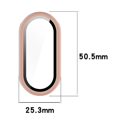 Verre trempé + étui PC pour Xiaomi Mi Band 10 9 8, housse antichoc, protection d'écran entièrement rigide, accessoires Xiaomi Smart Band 10 9