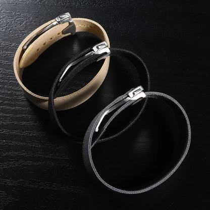 Bracelet de montre en nylon premium avec fermoir déployant 20mm 22mm, bracelet de montre en toile brodée avec trou, boucle pliante pour Omega