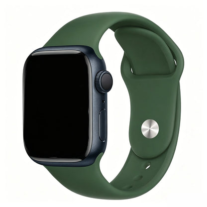 Bracelets en silicone pour Apple Watch, 44mm, 40mm, 45mm, 41mm, 49mm, 46mm, 42mm, correa, série iwatch 11, 10, 7, 8, se, 9, ultra, 2, 3