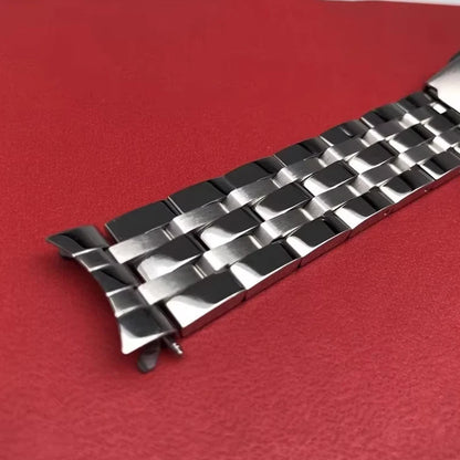 Cinturino per orologio TISSOT 1853 PRC200 T17 T461 T055 T014, bracciale con chiusura pieghevole da uomo, catena per orologio in acciaio inossidabile da 19 mm