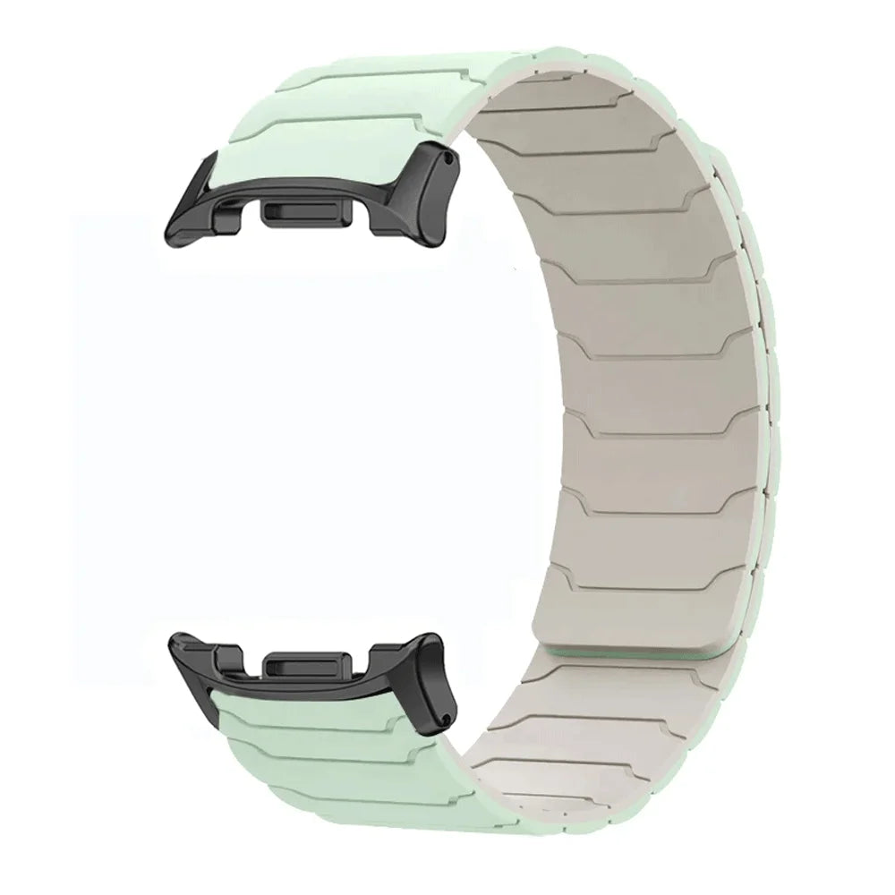 Bracelet magnétique en Silicone pour Samsung Galaxy Watch Ultra 2025, 47mm, pour Galaxy 8 40mm 44mm/8Classic 46mm, Bracelet de sport