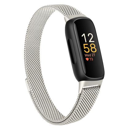 Bracelet à boucle magnétique en métal pour Fitbit Inspire 3, Bracelet de montre en acier inoxydable pour Fitbit Inspire 3