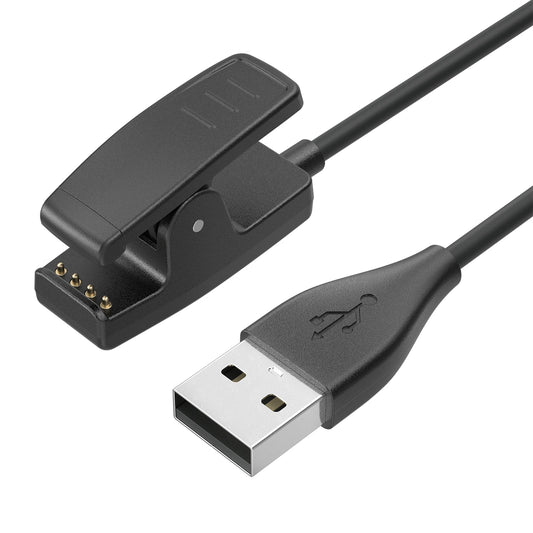 شاحن USB بطول 100 سم لساعات Garmin Forerunner 35 230 235 630 735xt 645، كابل شحن موسيقي لأجهزة Approach G10 S20، قاعدة شحن بمشبك