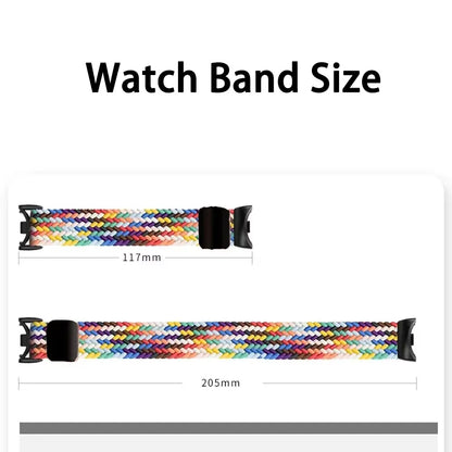Bracelet magnétique pour Xiaomi Mi Band 10 9 8 Accessoires Bracelet en boucle tressée respirant Pulseira Correas Xiaomi Smart band 10 9 8