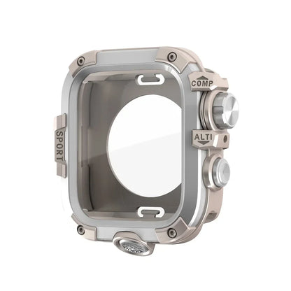 Custodia in lega di alluminio per Apple Watch Series 9 8 7 45 mm per iWatch 654SE 44 mm