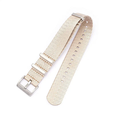 Bracelet NATO 20mm 22mm 24mm Bracelet de montre en Nylon pour Omega Seamaster 300 Bracelet de remplacement de sport de plongée noir avec ceinture