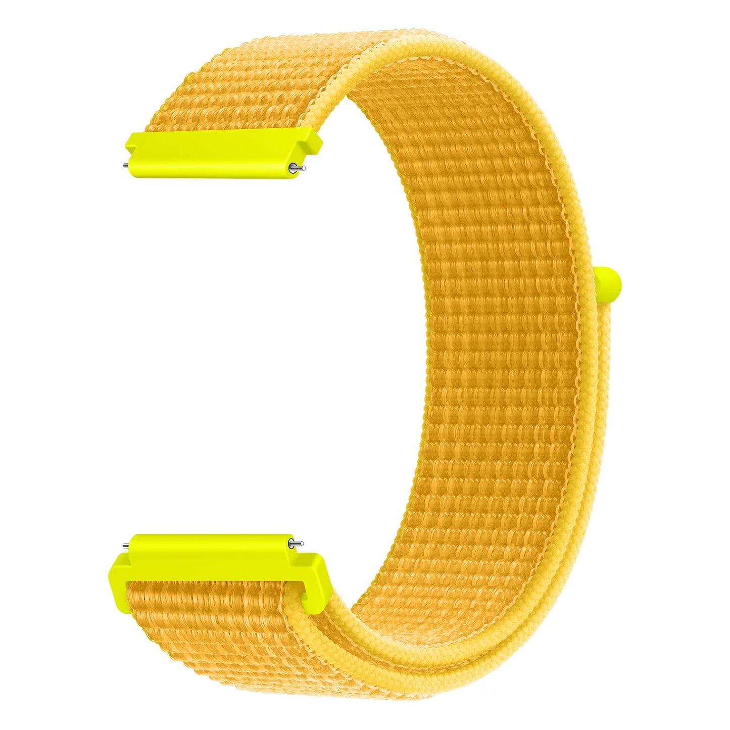 Bracelet à boucle en Nylon pour Amazfit Bip 6/5/GTS 4/3/2/2e/Mini/GTR 42mm/47mm/GTR 4/3 Pro Sport, 20mm/22mm, 2 bandes
