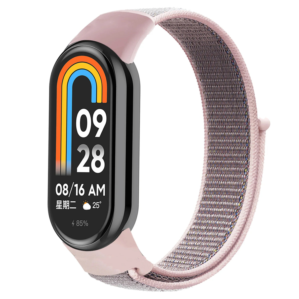 Bracelet à boucle en Nylon pour xiaomi Mi Band 10 9 8, Bracelet de remplacement, pulsera Xiaomi Smart Band 10 9 8 NFC