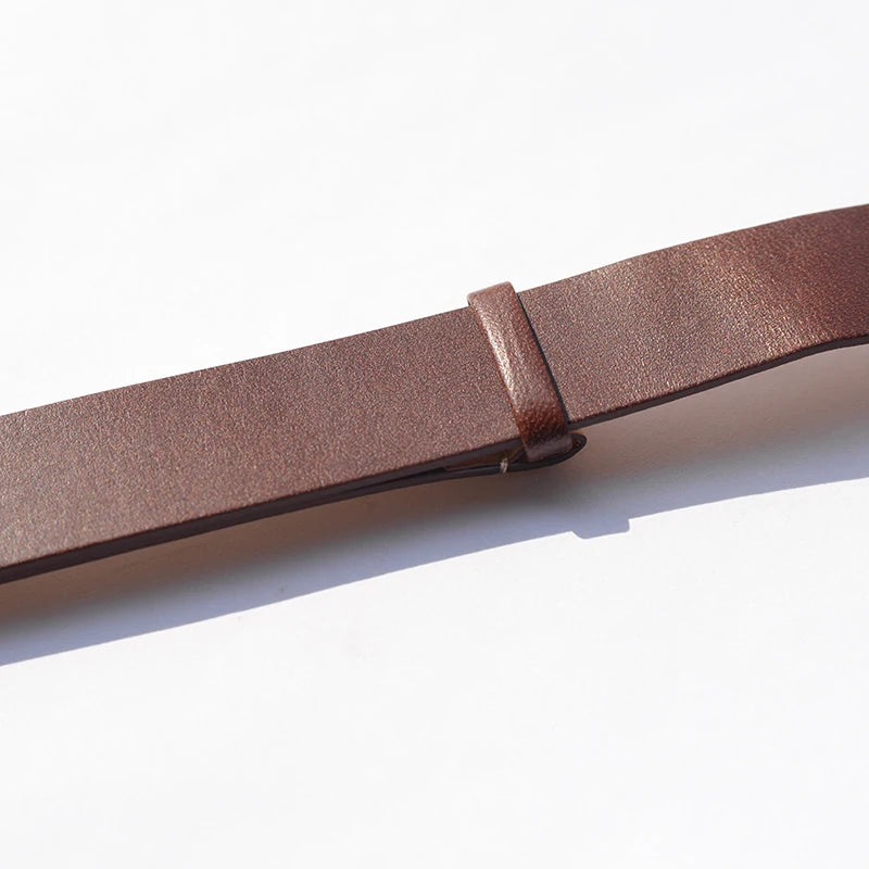 Ingent Field-Brown Leather Watch Strap, 18mm, 20mm