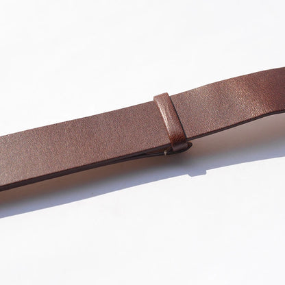 Ingent Field-Brown Leather Watch Strap, 18mm, 20mm