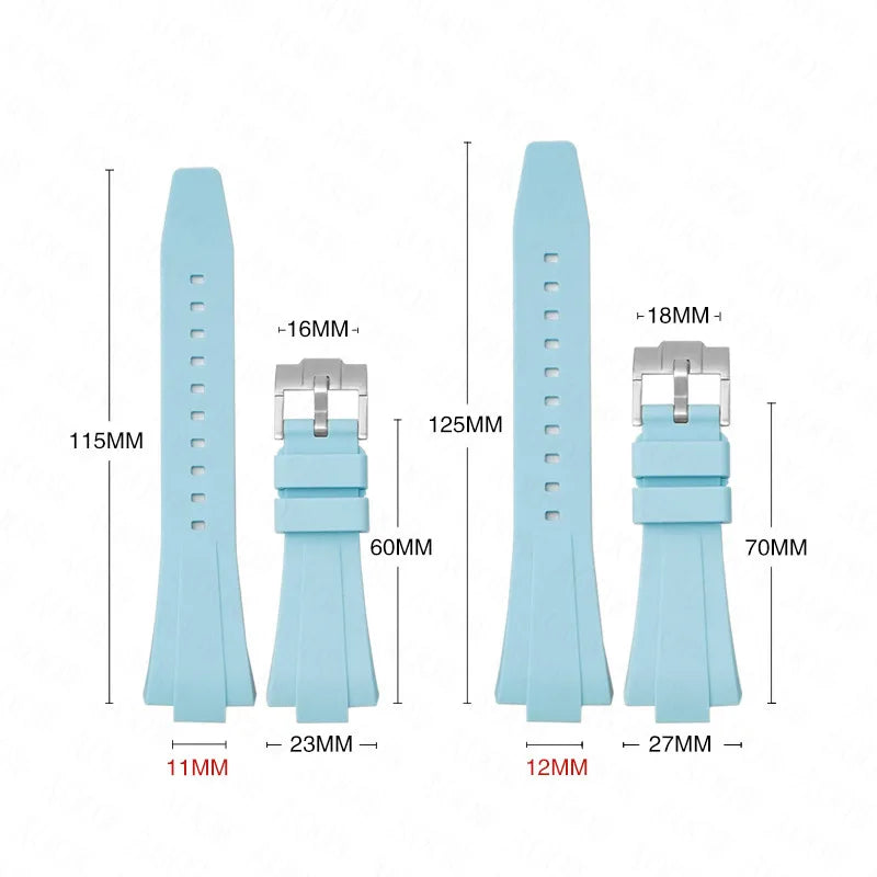 Bracelet en Silicone pour Tissot PRX, série 35MM/40MM, pour hommes et femmes, décontracté, mode, bracelet en caoutchouc de remplacement + outils à dégagement rapide