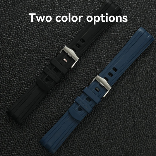 20mm Rubber Strap compatible with Omega Seamaster 300