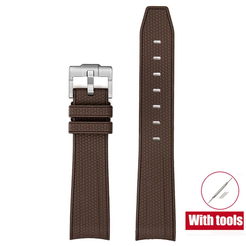 Diving Strap for Omega X Swatch, 20mm, MoonSwatch Joint, for Men and Women, Peripheral, Curved End, TPU Rubber Strap for Rolex, Watch Strap Tools