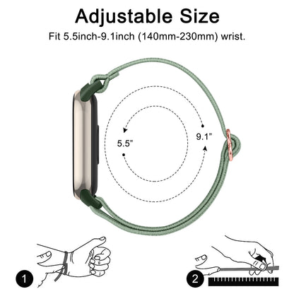 Bracelet en Nylon élastique pour Xiaomi Smart Band 10 9 8 bandes de remplacement pour Xiaomi Smart Band 9 8 Correa Bracelet accessoire