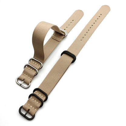Thick NATO Nylon Watch Strap, 20mm 22mm, Canvas, Men's Watch Chain, Submariner Watch Strap Accessories