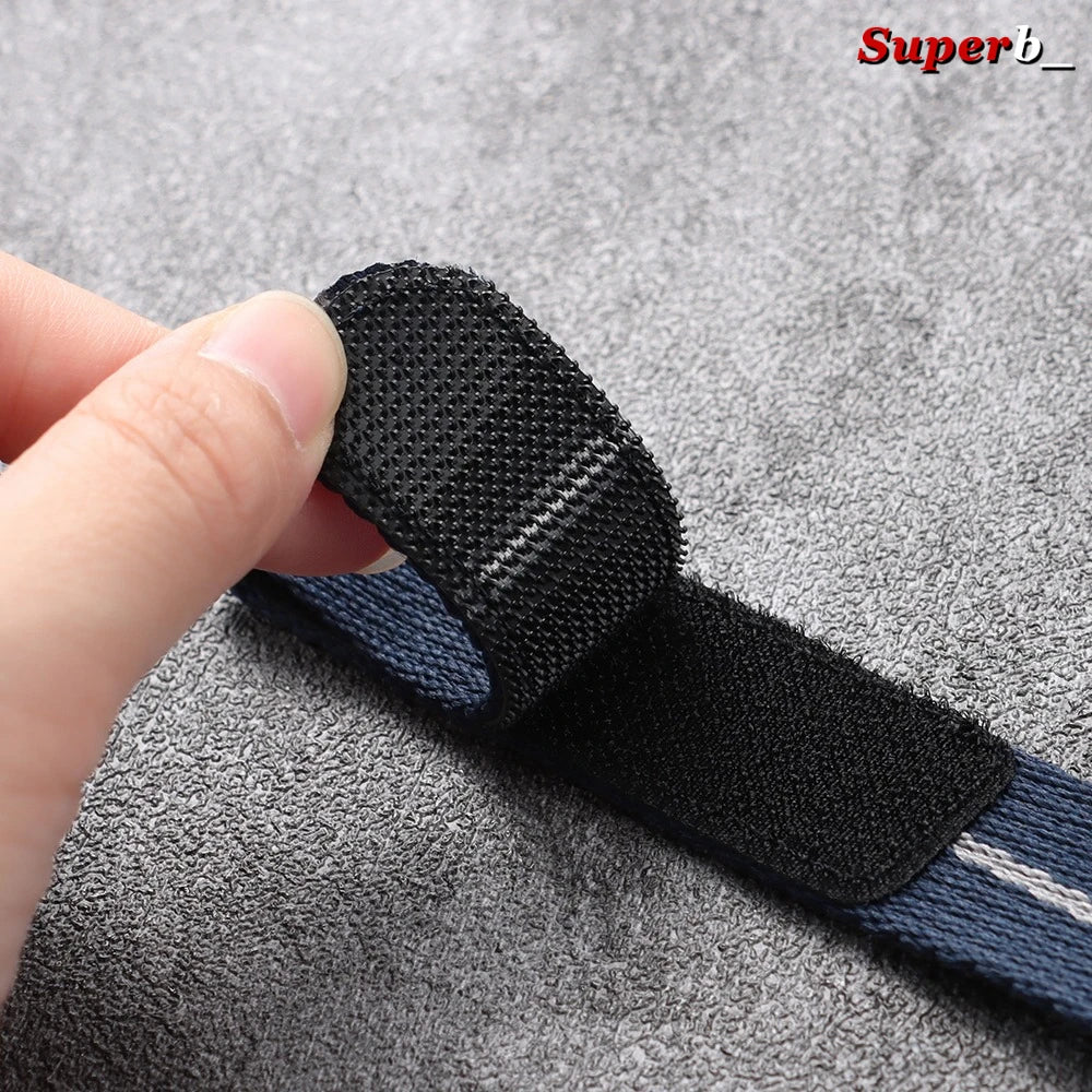 Bracelet de montre en tissu nylon 20 mm 22 mm, bracelet de sport universel, bracelet en toile pour Rolex, bracelet de remplacement en toile pour Tudor