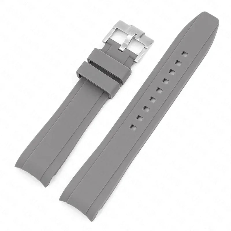 18 19 20 21mm 22mm cinturino in gomma per Rolex Submariner Sport Immersioni Braccialetto Orologio in Silicone per Citizen per Omega MoonSwatch per Seiko