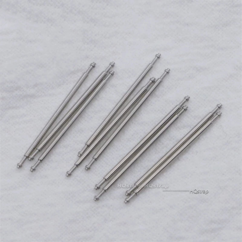 1.0mm bracelet de montre en acier inoxydable barre à ressort outil sangle lien broches outil de réparation 14mm 16mm 18mm 19mm 20mm 21mm 22mm broches en métal