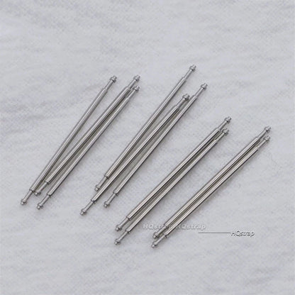 1.0mm bracelet de montre en acier inoxydable barre à ressort outil sangle lien broches outil de réparation 14mm 16mm 18mm 19mm 20mm 21mm 22mm broches en métal