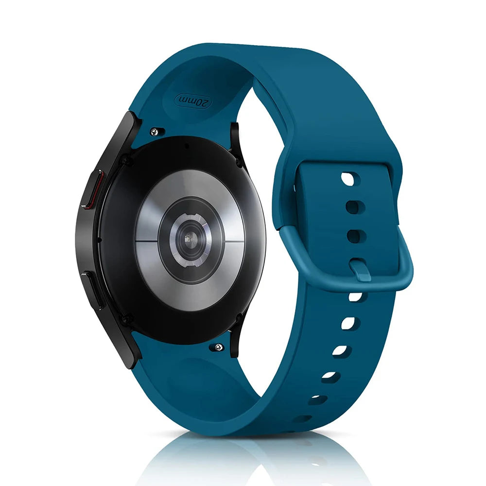 Bracelet en Silicone pour Samsung Galaxy Watch 7 6 5 4 44mm 40mm pro 45mm Sport 20mm Bracelet de montre Galaxy Watch6 Classic 43mm 47mm