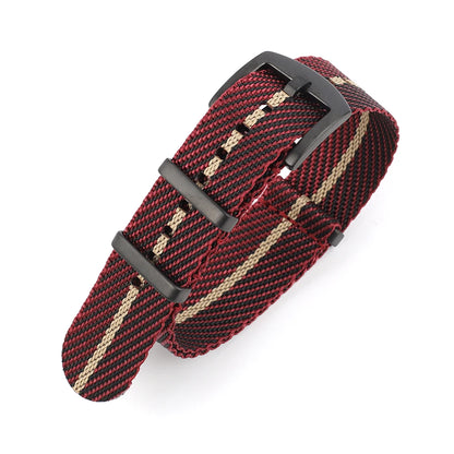 Cinturino per orologio in Nylon 20mm 22mm, cinturino a righe, cinturino di ricambio, accessori militari per cinturini orologio T-udor