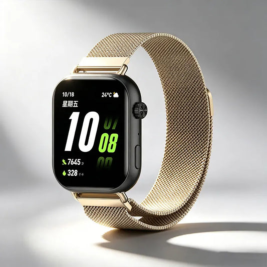 Milanese Stainless Steel Bracelet, Magnetic Metal Band for Honor Choice ROSSINI 2i, Mesh Strap, Watchband