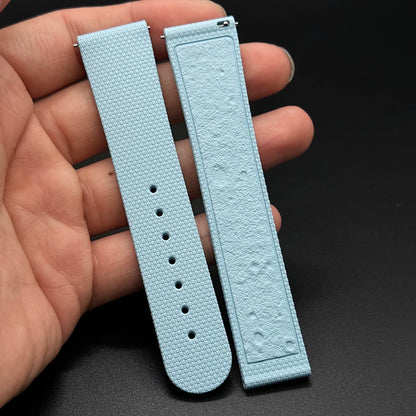 Bracelet montre 20mm caoutchouc Premium – Rapide à Boucle déployante – Toutes Marques