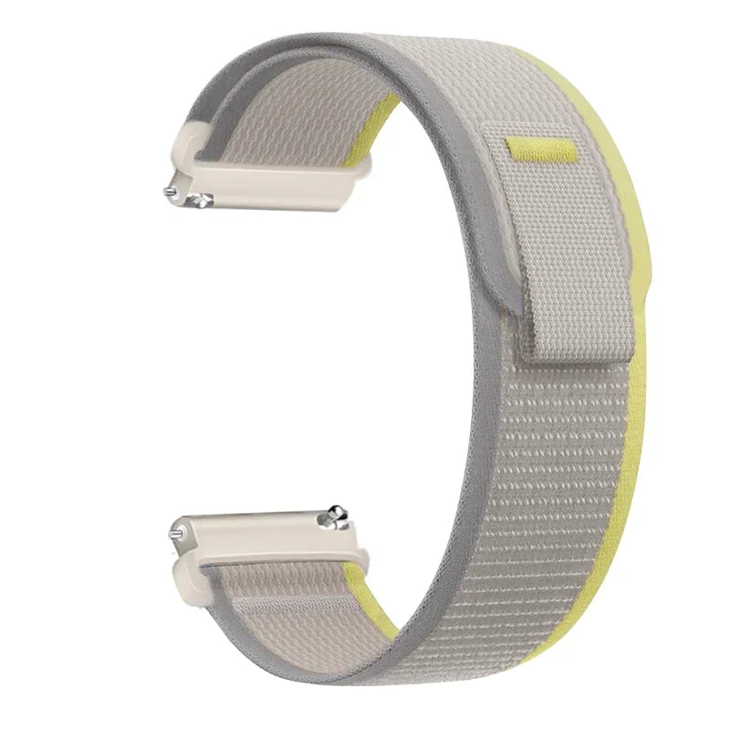 Sangle à boucle en Nylon pour Garmin Forerunner 965 955 570 970 165 55, 20mm 22mm, Bracelet Garmin Venu 3-2/Active 6-5/Vivomove Trend