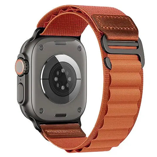 Bracelet en cuir Alpine Loop pour Apple Watch Ultra Series 11 10 9 8 7 6 5 SE