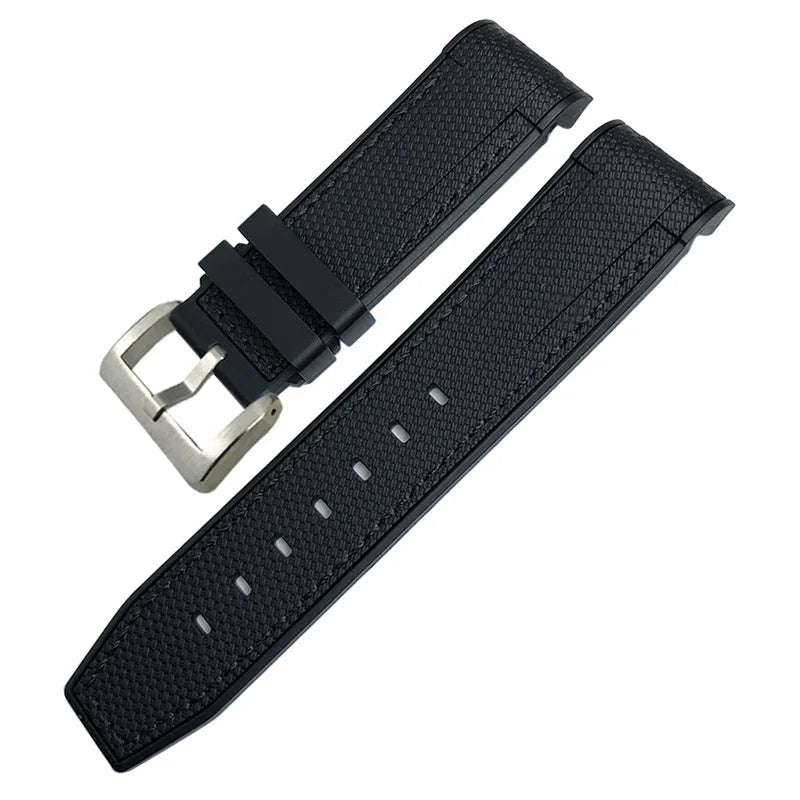 Nouveau bracelet de montre en caoutchouc naturel 22mm 23mm pour bracelet Tudor noir baie Bronze bracelet bicolore bracelet de montre en Silicone souple outils gratuits