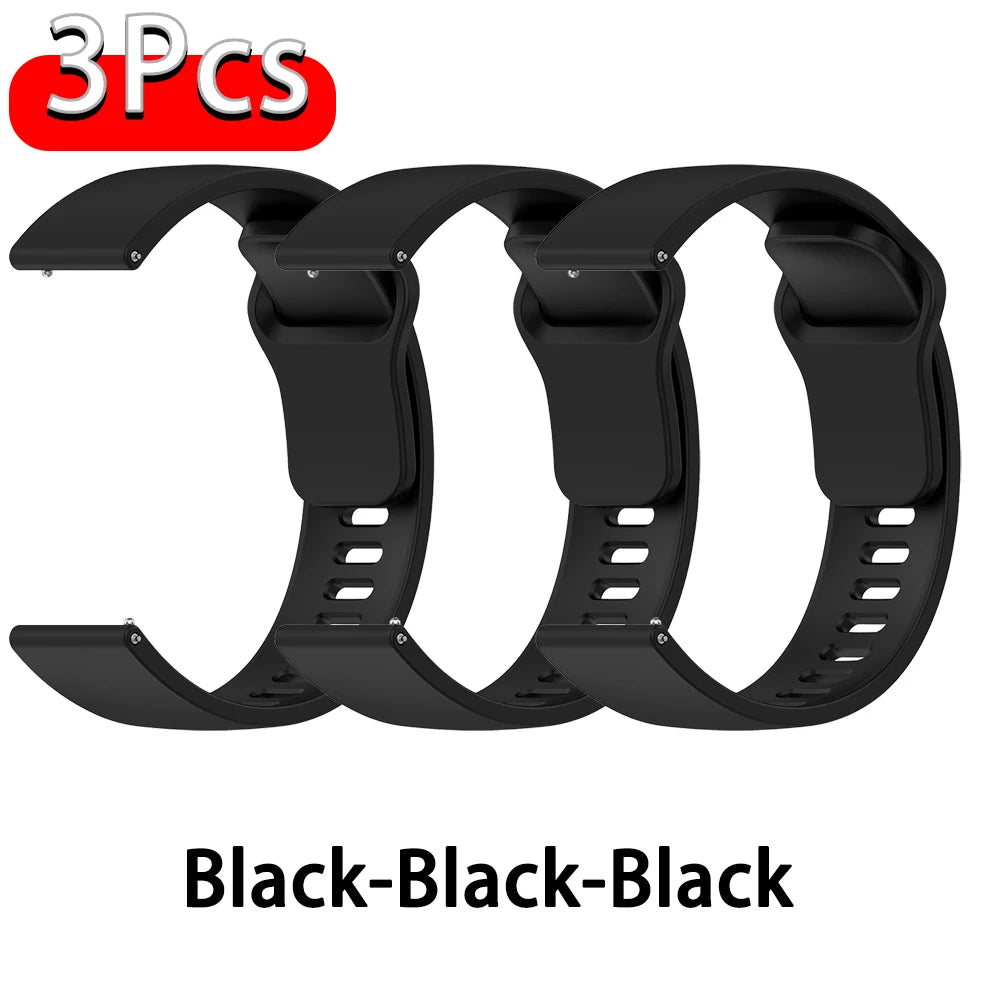 سوار سيليكون لساعة Redmi Watch 5 Active/5 Lite الذكية، إكسسوارات 22 مم، سوار رياضي لساعة Redmi Watch 5 Active/Lite