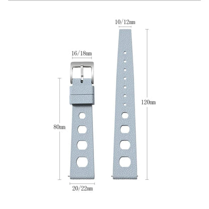 FKM Bracelet de montre pour Omega × montre/Rolex/IWC Bracelet 20mm 22mm Bracelet à dégagement rapide Bracelet en caoutchouc souple respirant