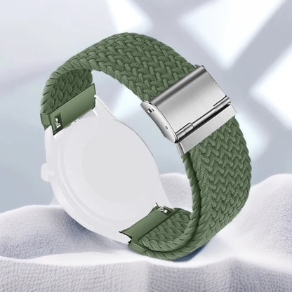 Bracelet à boucle tressée en Nylon, 20/22mm, pour Garmin Forerunner 265 55 965 165, Bracelet de Sport Garmin Venu 3/2 Vivoactive 5