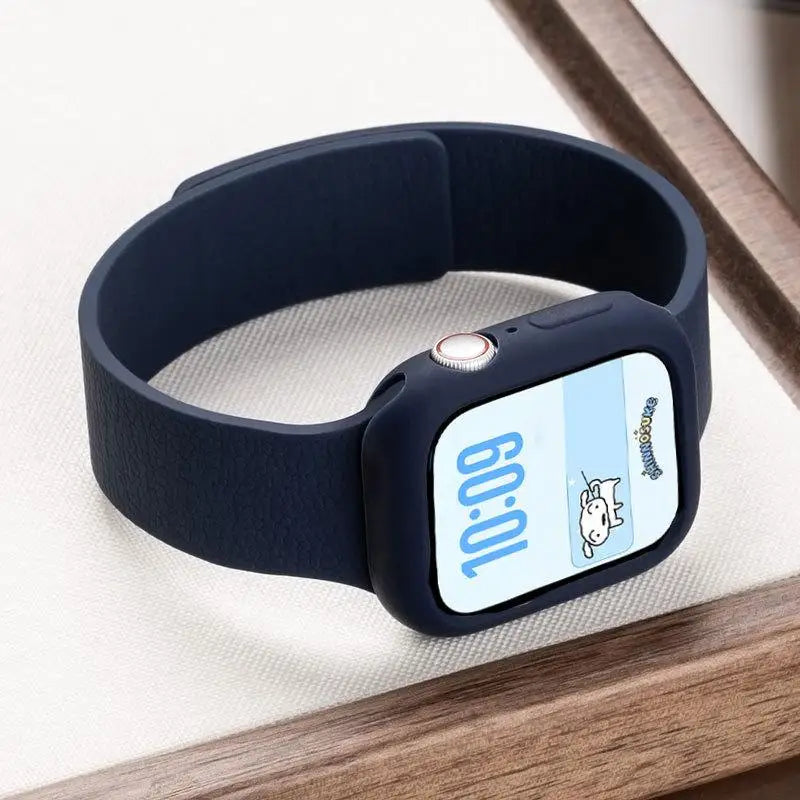 Silicone Case and Strap for Apple Watch Ultra 3 49mm 46mm 42mm 44mm 40mm 45mm 41mm for iWatch Series 11 10 9 8 7 6 SE3
