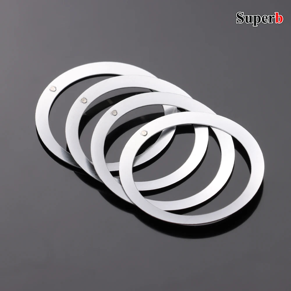 Flat Aluminum Watch Bezel Insert 37.5mm * 30.5mm, Fashion Style, for Rolex GMT Diving Watch Case, Seiko Movement Compatible, Men's/Women's Watch Part