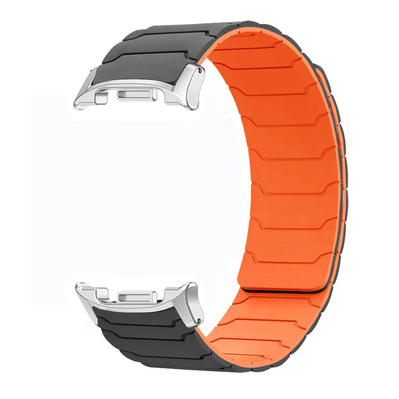 Bracelet magnétique en Silicone pour Samsung Galaxy Watch Ultra 2025, 47mm, pour Galaxy 8 40mm 44mm/8Classic 46mm, Bracelet de sport