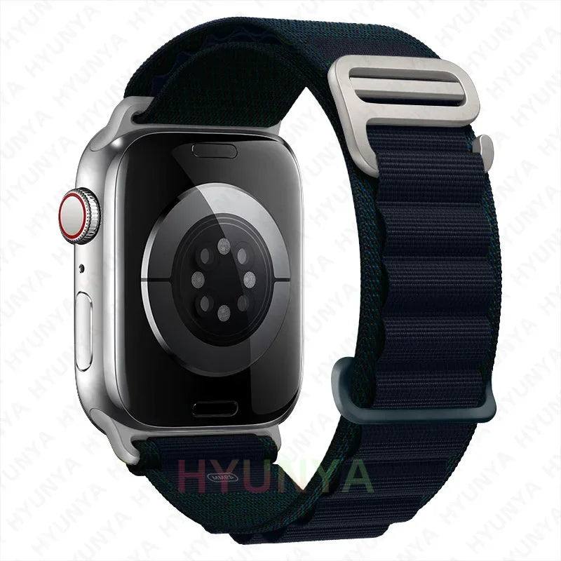 Cinturino per Apple Watch, bracciale alpino per cinturino Apple Watch Ultra 2 3, cinturino 45mm 49mm 42mm 46mm 44mm 41mm 40mm, cinturino Iwatch serie 11 9 8 7 SE 10