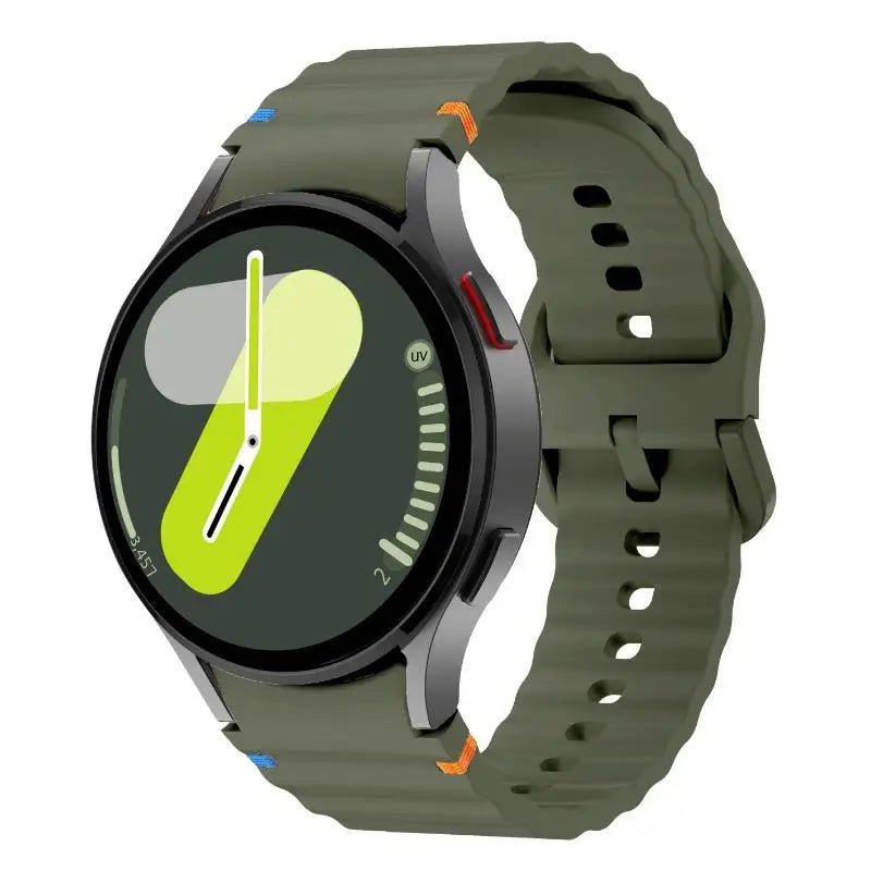 Original Silicone Strap for Samsung Galaxy Watch 7 44mm 40mm FE, Galaxy Watch 4 6 Classic 5 Pro, Band 43mm 47mm 45mm